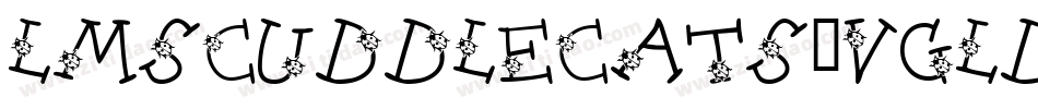 LmsCuddleCats-vgLD字体转换