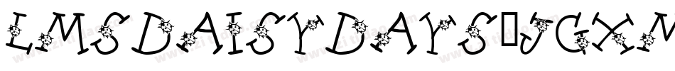 LmsDaisyDays-JGxM字体转换