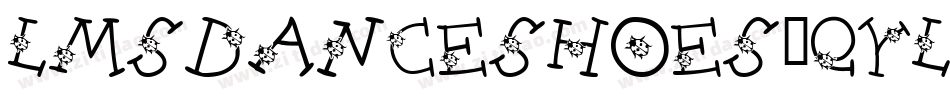 LmsDanceShoes-qYL5字体转换