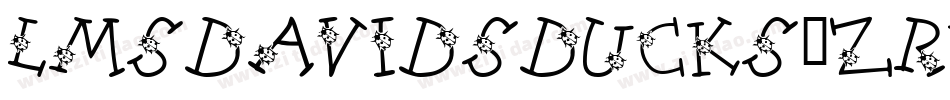 LmsDavidsDucks-zRE4字体转换