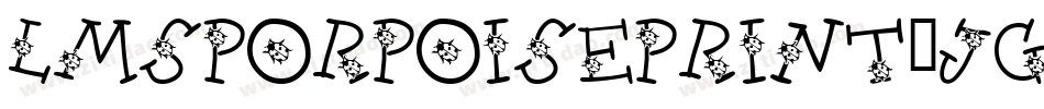 LmsPorpoisePrint-JGX7字体转换