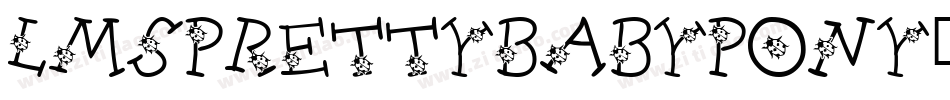 LmsPrettyBabyPony-zRDa字体转换
