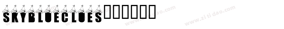 SkyblueClues字体转换