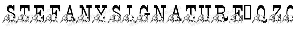 StefanySignature-qZoz2字体转换