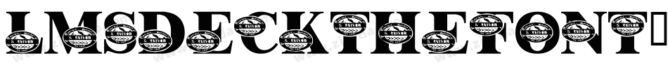 LmsDeckTheFont-5OVV字体转换