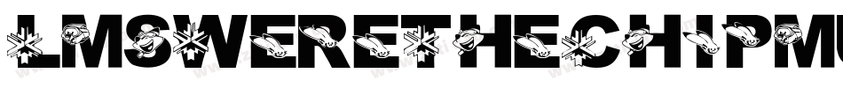 LmsWereTheChipmunks-oMaa字体转换 LmsWereTheChipmunks-oMaa字体转换