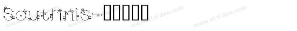 Southnis字体转换