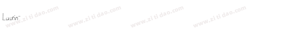 Laurin字体转换