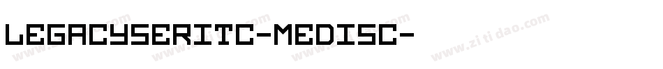 LegacySerITC-MediSC字体转换