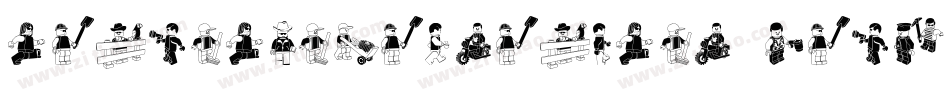 LegoAlfabetRegular-pEOK字体转换