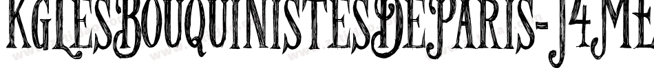 KgLesBouquinistesDeParis-J4ME字体转换 KgLesBouquinistesDeParis-J4ME字体转换