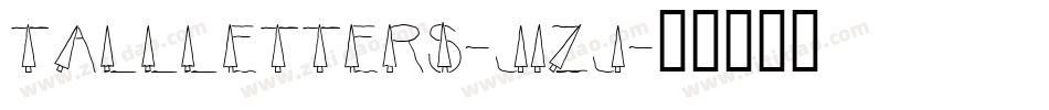 TallLetters-j1Zj字体转换