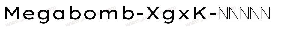 Megabomb-XgxK字体转换