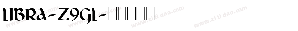 Libra-z9gL字体转换