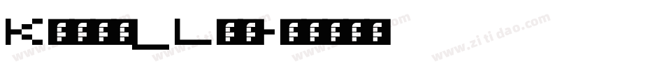 Kubra_Low字体转换