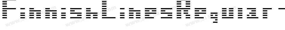 FinnishLinesRegular-nMDP字体转换