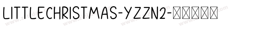 LittleChristmas-Yzzn2字体转换