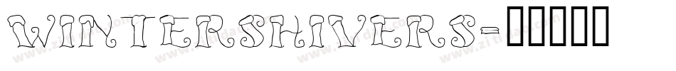 WinterShivers字体转换