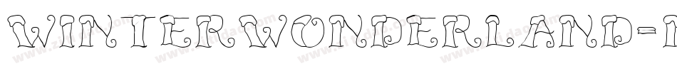 WinterWonderland-nvw4字体转换