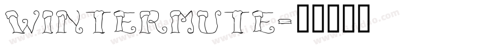 Wintermute字体转换