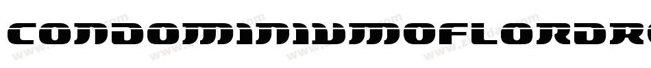 CondominiumOfLordRegular-qMz5字体转换