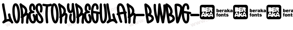LoreStoryRegular-BWBDG字体转换