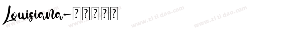 Louisiana字体转换