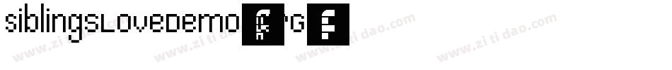SiblingsLoveDemo-rgrG9字体转换