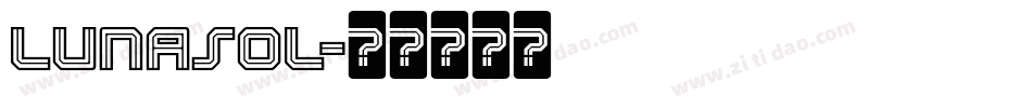 Lunasol字体转换