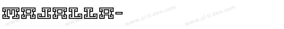 majalla字体转换