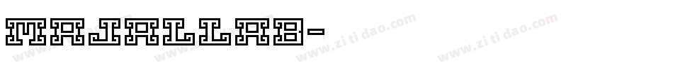 majallab字体转换