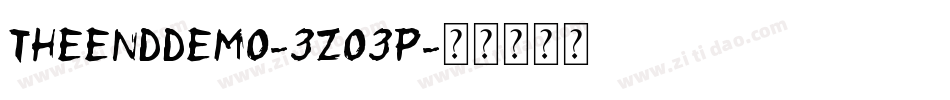 TheEndDemo-3zO3p字体转换