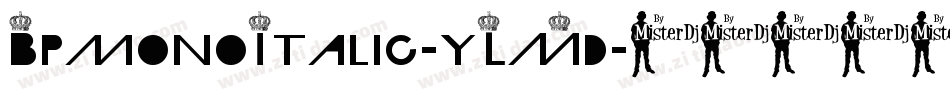 BpmonoItalic-yLMd字体转换
