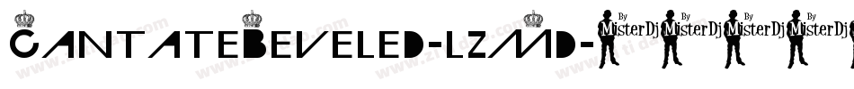 CantateBeveled-lzMd字体转换