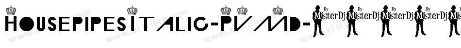 HousepipesItalic-PVMd字体转换