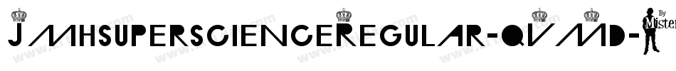JmhsuperscienceRegular-qVMd字体转换