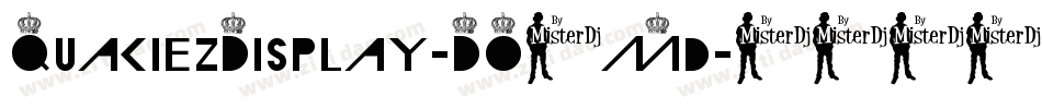 QuakiezDisplay-DO0Md字体转换