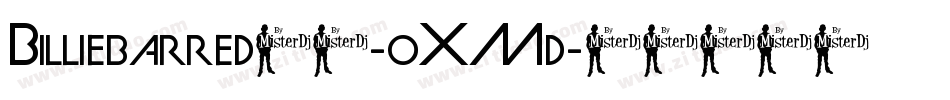 Billiebarred06-oXMd字体转换
