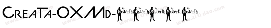 Creata-OXMd字体转换