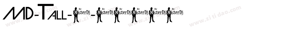 MD-Tall-2字体转换