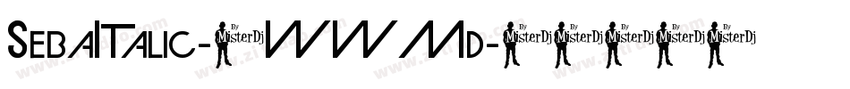 SebaItalic-0WWMd字体转换