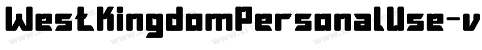 WestKingdomPersonalUse-vmvKD字体转换