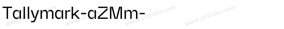 Tallymark-aZMm字体转换