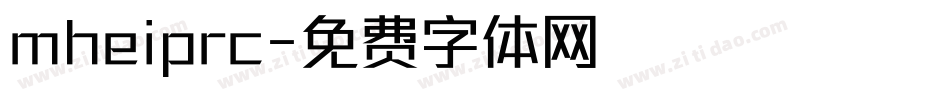 mheiprc字体转换