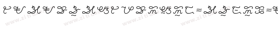 TagalogStylized-GOJeq字体转换