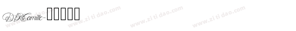 DPCamille字体转换