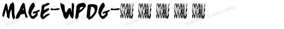 Mage-WpdG字体转换