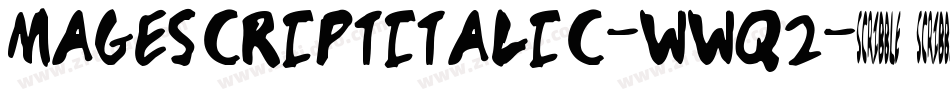 MageScriptItalic-wWq2字体转换