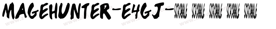 Magehunter-E4gj字体转换