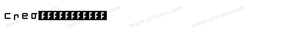 creo工程图字体字体转换